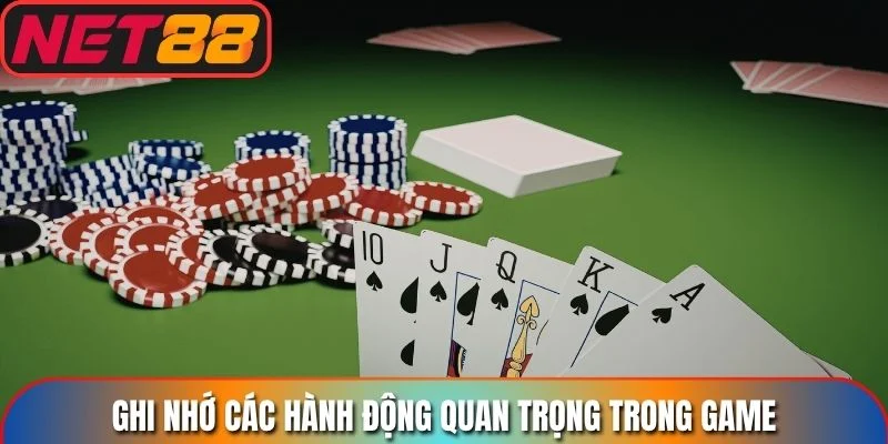 Ghi nhớ các hành động quan trọng trong game