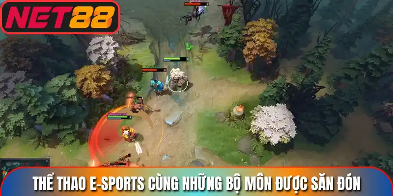 Thể thao e-sports cùng những bộ môn được săn đón